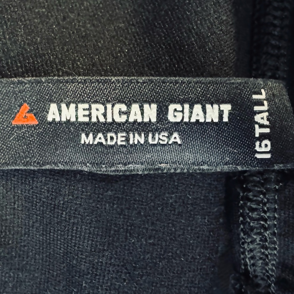 American Giant Pant Stretch Slim Pants Leggings Black Size 16 Tall - Picture 7 of 9